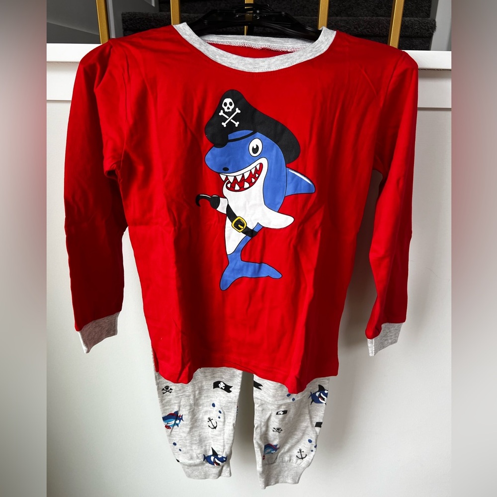 Kids Baby Shark Pyjama Set